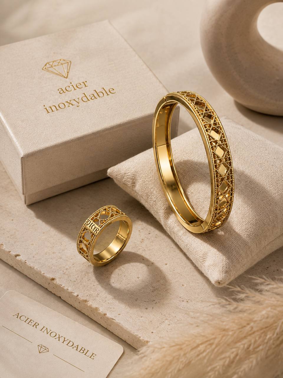 Bracelet et Bague Dior
