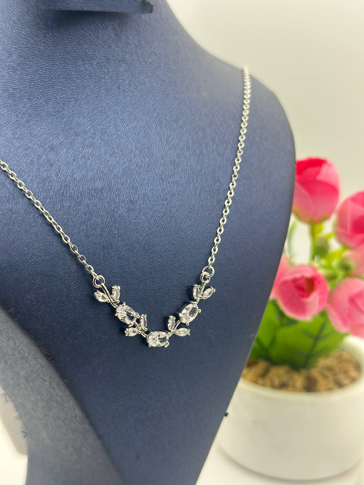 Collier et gourmette tulip