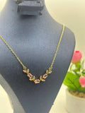 Collier et gourmette tulip