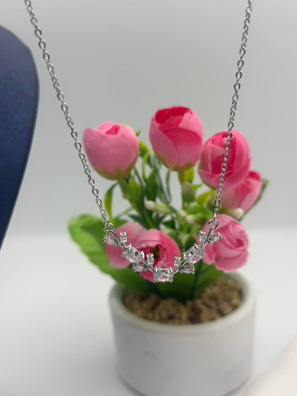 Collier et gourmette tulip
