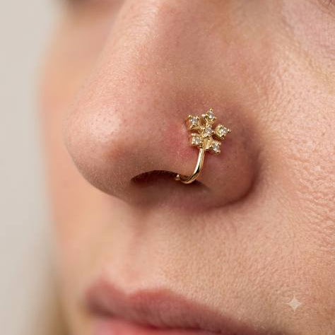 FAUX PERCING POUR NEZ 👃ET OREILLE 👂