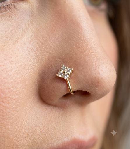 FAUX PERCING POUR NEZ 👃ET OREILLE 👂