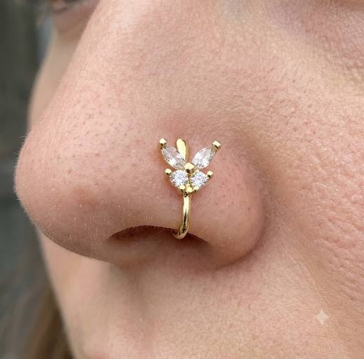 FAUX PERCING POUR NEZ 👃ET OREILLE 👂