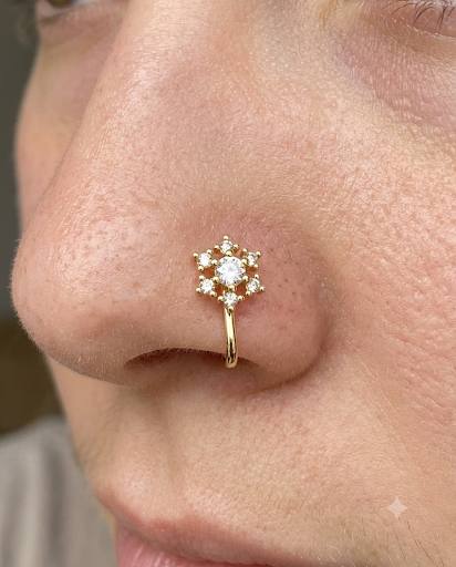 FAUX PERCING POUR NEZ 👃ET OREILLE 👂