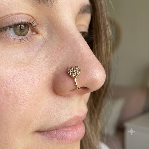 FAUX PERCING POUR NEZ 👃ET OREILLE 👂