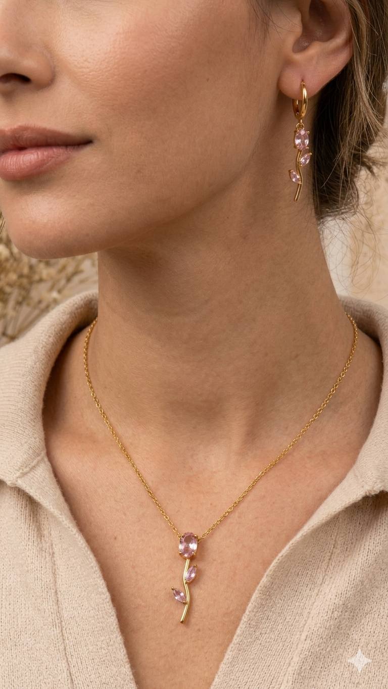 PARURE TULIPE 2 PCS