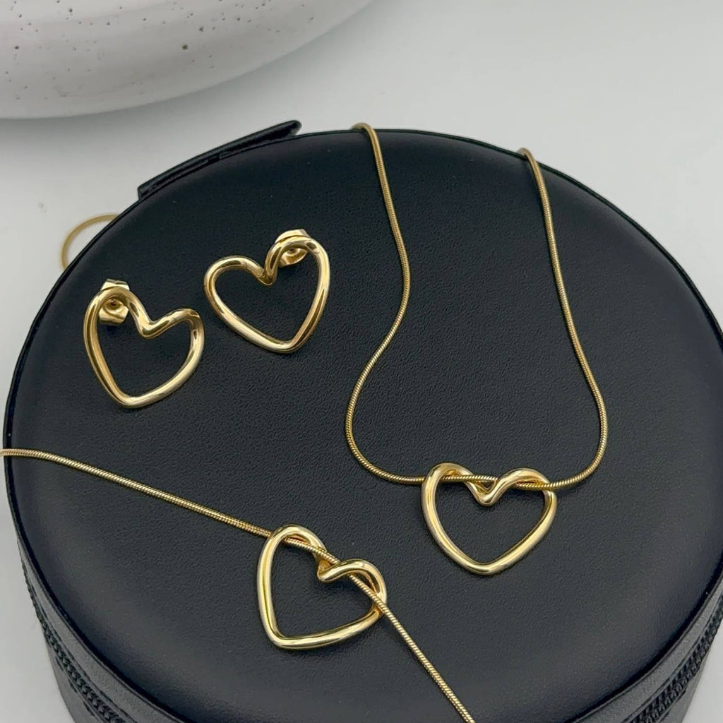 PARURE COEUR 3 PCS